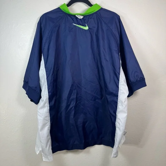 Vintage Nike Windbreaker Jacket Shirt Seahawk Colors Pullover Mens Size XL 90’s - Picture 8 of 16